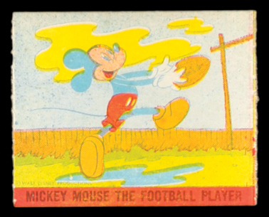 Mickey Mouse The Football Player